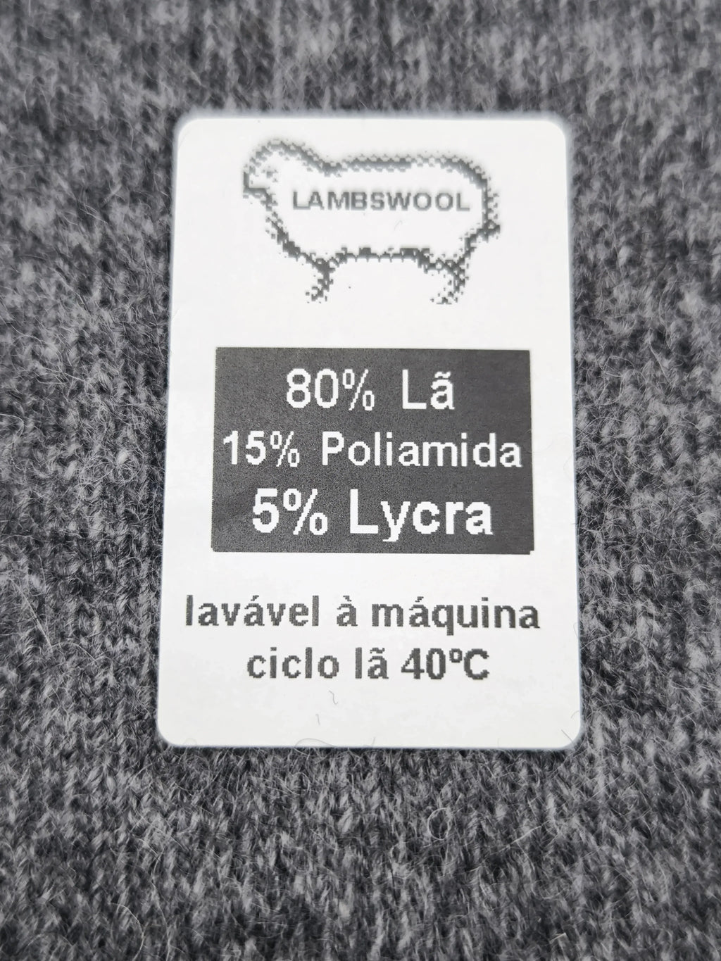 Meia Lisa Lambswool punho "Medicinal" Ref. 5055 - Senhor Peúgas
