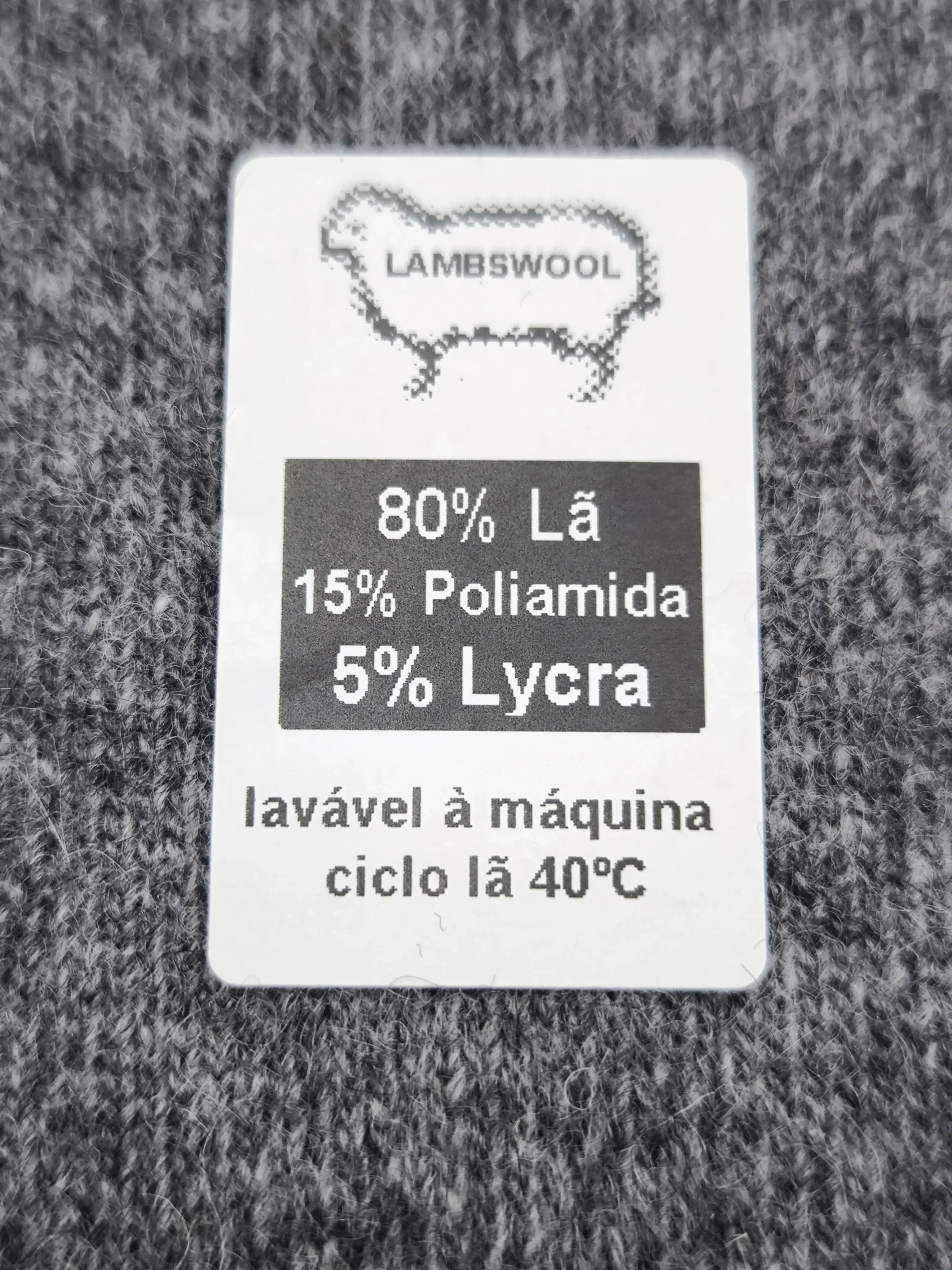 Meia Lisa Lambswool punho "Medicinal" Ref. 5055 - Senhor Peúgas