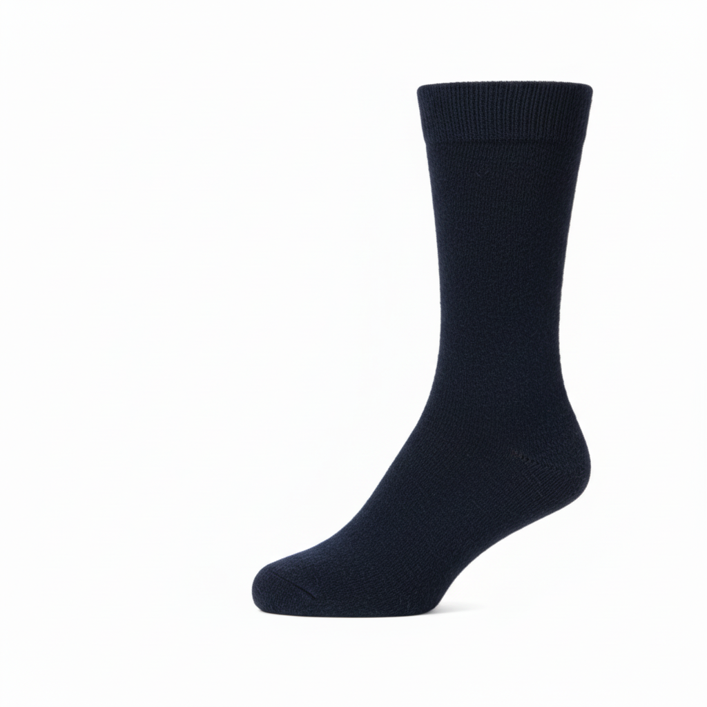 Meias Lambswool Lisa Azul Marinho - Ref. 5030 - Senhor Peugas