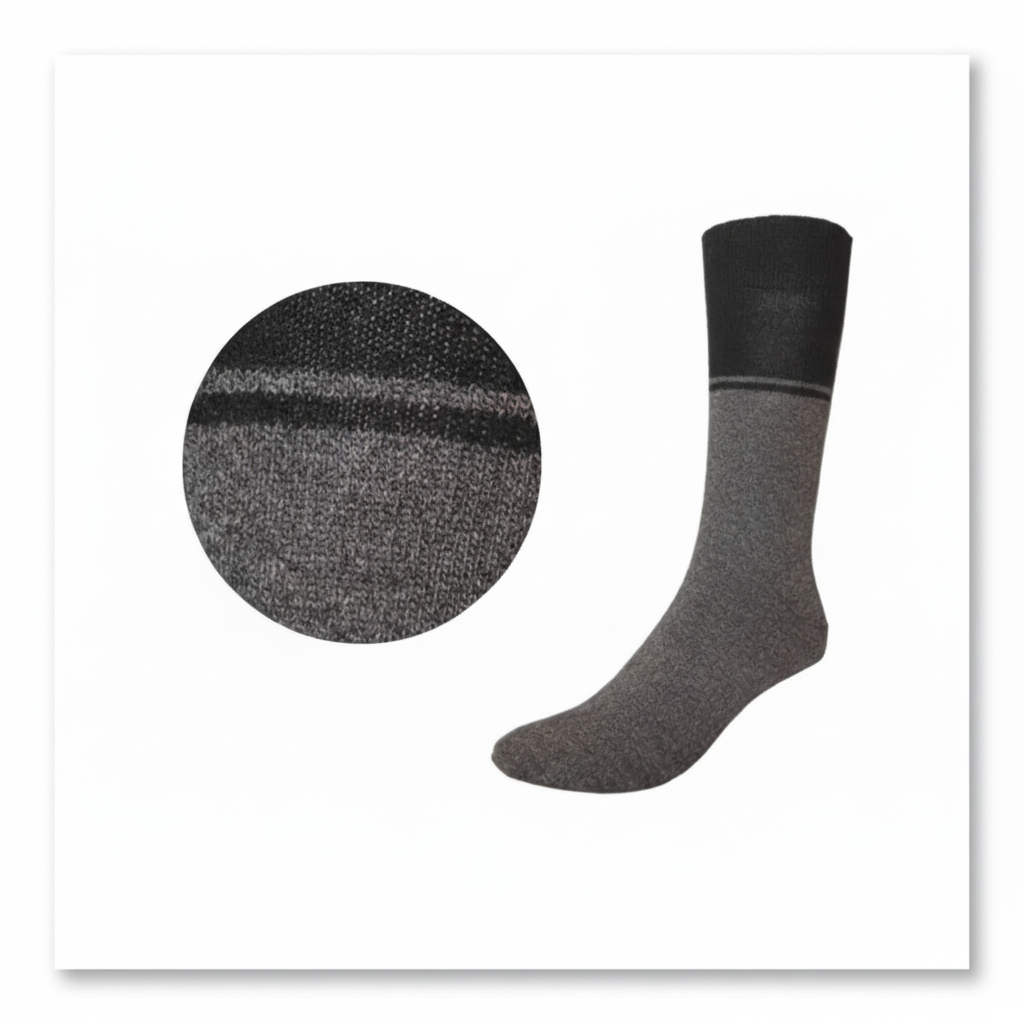 Meias Lambswool Bicolor 5050 senhor peugas