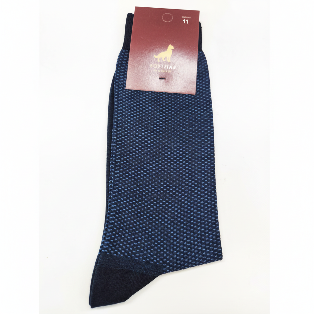 Meias de Algodão Ref. 2603 Azul-marinho Grenadine Senhor Peúgas