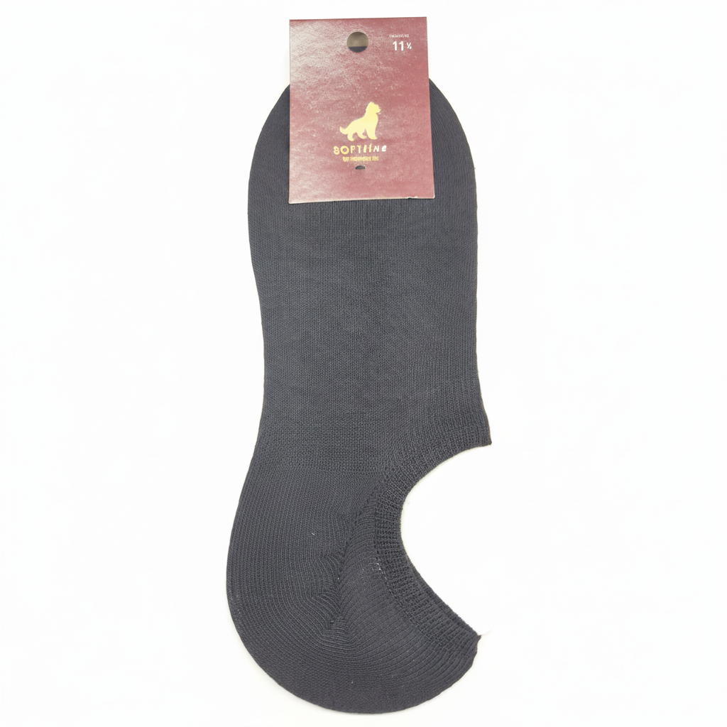 Meia invisível castanho sem costura SOFTline Ref. 1200 Senhor Peúgas